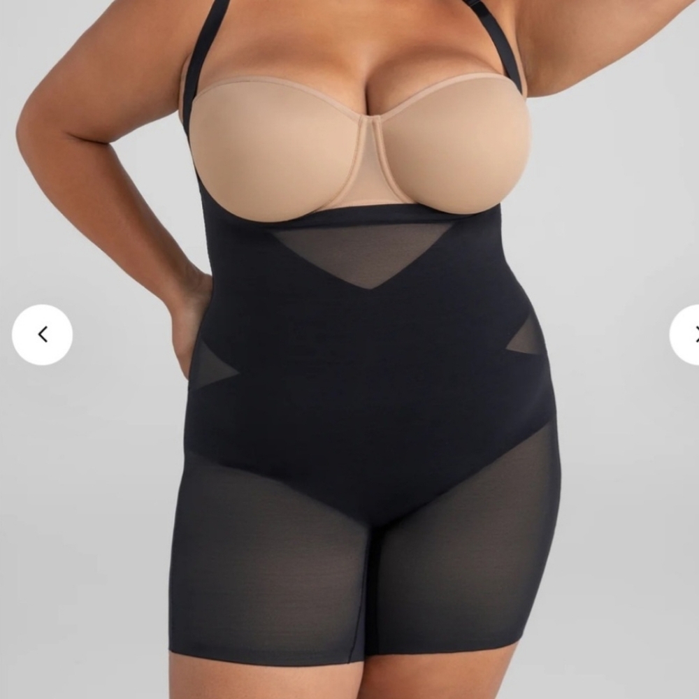 Honeylove Women's Black Shapewear Bodysuit